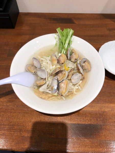 「あさりらーめん　860円」@麺処 リュウグウの写真