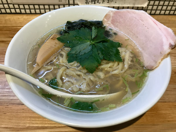 「貝塩らーめん　950円」@らーめん 改の写真