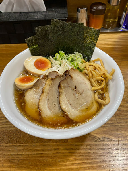 「特製豚そばPLUSあっさり900円」@上海麺館の写真