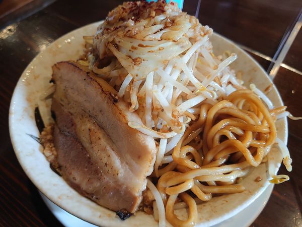 「油そば醤油」@ラーメン坐 裕冬の写真