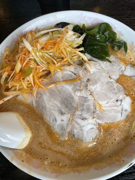 「辛ねぎ味噌チャーシュー」@らぁめん大王の写真