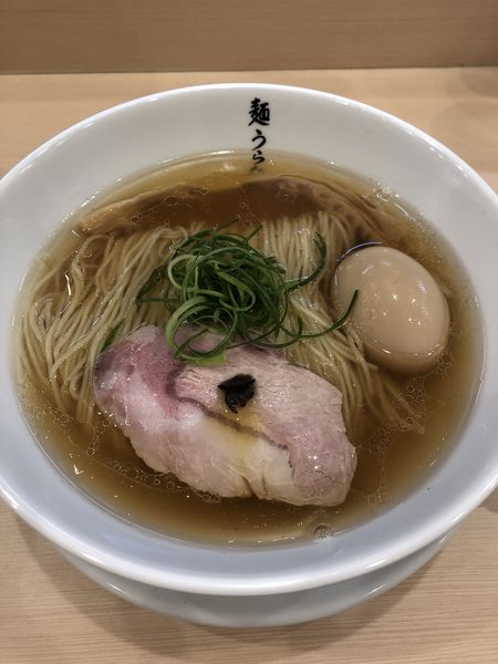 「塩SOBA玉子入り830円」@麺うらたの写真