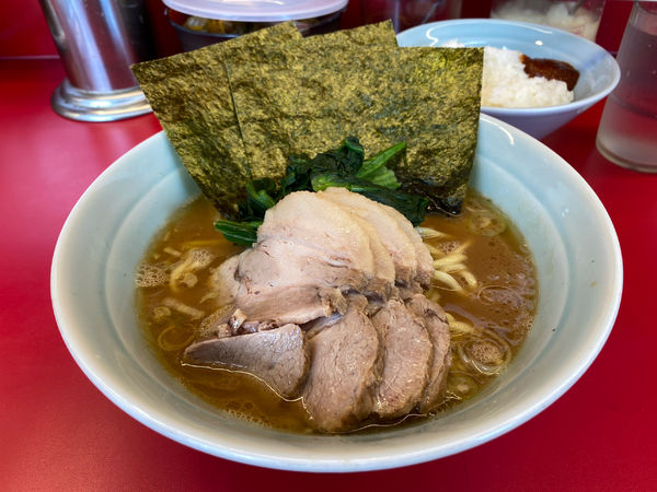 「チャーシュー麺並」@横浜ラーメン 武蔵家 東名川崎店の写真