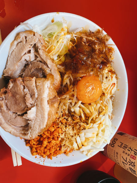 「冷やしまぜそば」@鷹の目 獨協大学前本店の写真