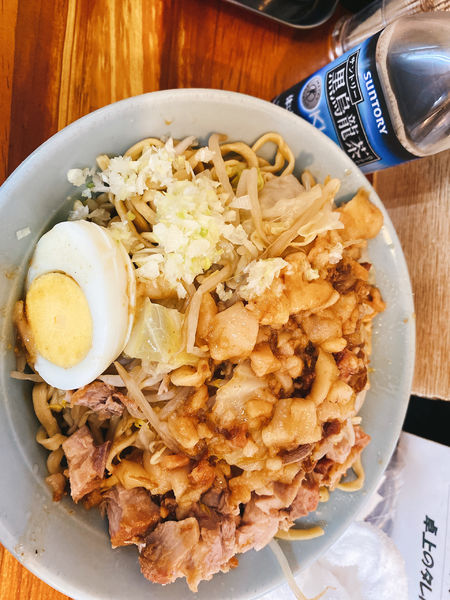 「まぜそば」@ラーメン富士丸 西新井大師店の写真