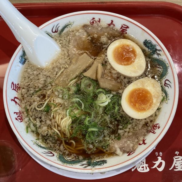 「特製醤油味玉ラーメン」@ラーメン魁力屋 イオンモール浦和美園店の写真