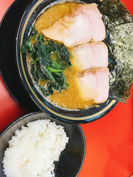 「ラーメン」@横浜ラーメン 武蔵家 北千住西口店の写真