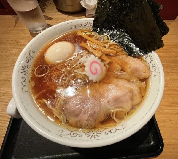 「特製中華そば」@中華そば 勝本の写真