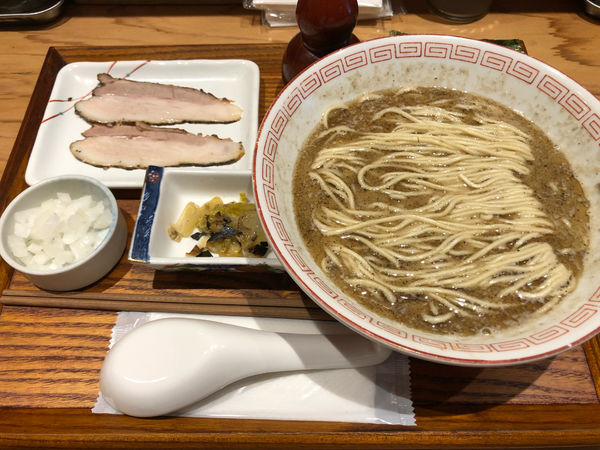 「鯖」@炭火焼濃厚中華そば 海富道の写真