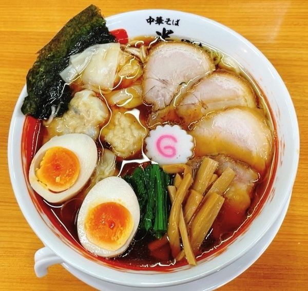 「特中華そば」@中華そば 半ざわの写真