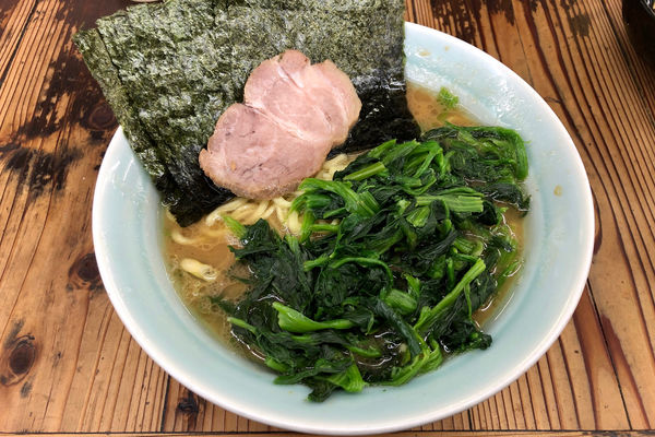 「レンラー(中)850円+のり100円+キャベチャー100円」@湘南乃家の写真