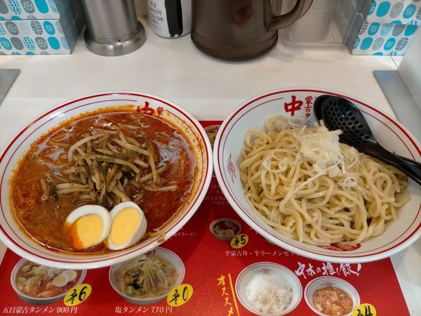 「冷し胡麻極辛1000円(ごまきょくしん)」@蒙古タンメン 中本 大宮店の写真