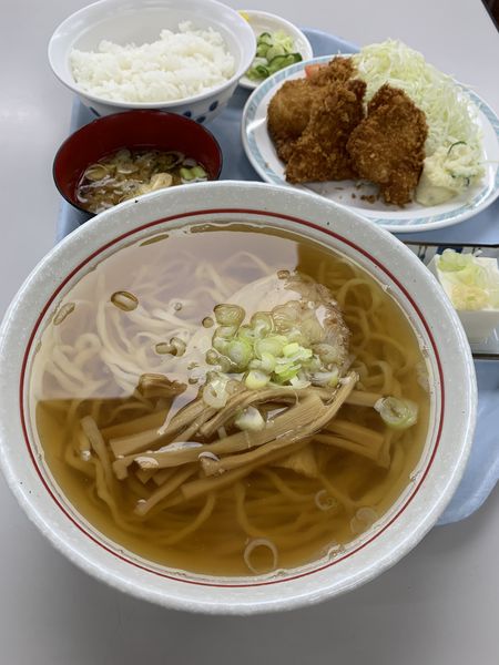 「佐野ラーメン 日替り定食」@麺屋 まさとの写真