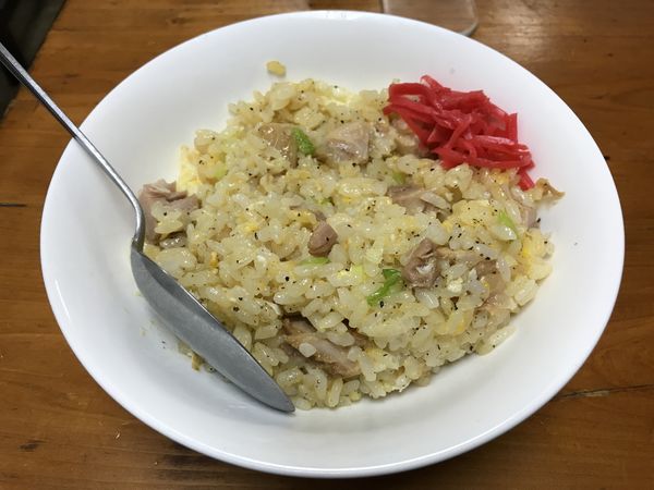 「半チャーハン」@時田屋の写真