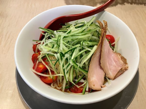 「【夏季限定】トマトの冷やし中華」@食堂 七彩の写真