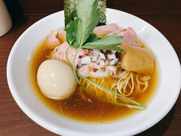 「上中華醤油」@中華そば うお青の写真