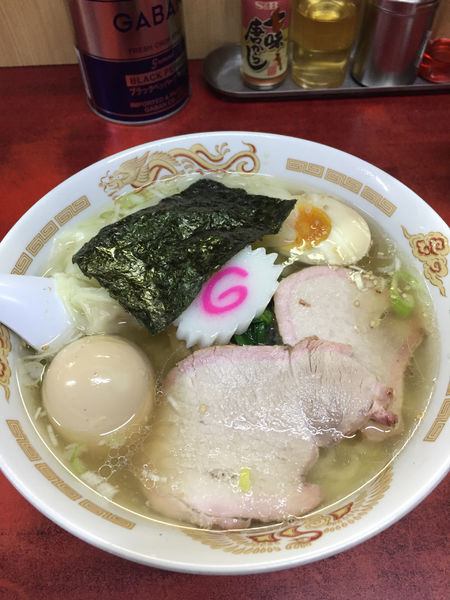 「塩ラーメン」@白河中華そばの写真