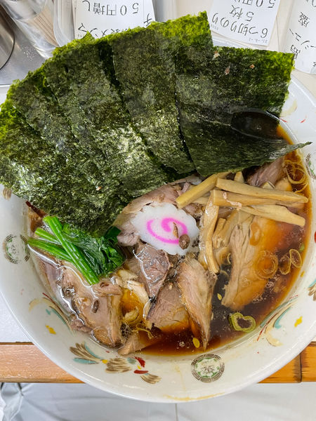 「チャーシュー麺大盛　のり」@青島食堂 秋葉原店の写真