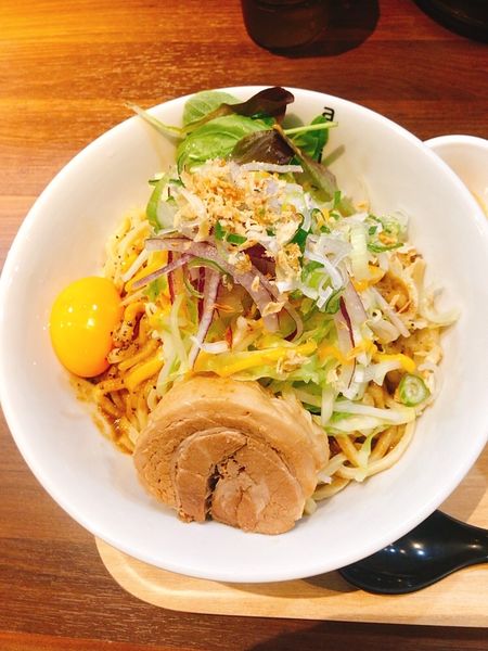 「まぜそば醤油」@まぜそば専門店 シン・アジトの写真