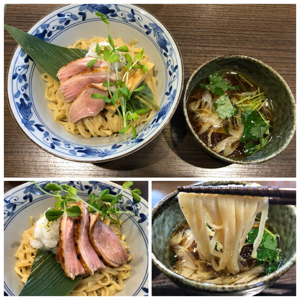 「鴨つけ麺 900円」@㐂りん食堂の写真