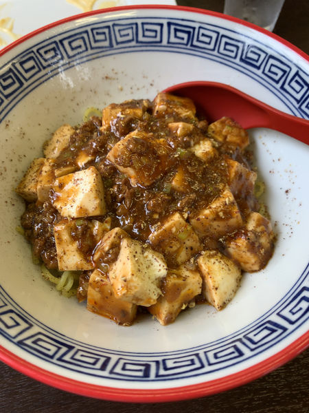 「四川風汁なし麻婆麺」@中華料理 春雷の写真