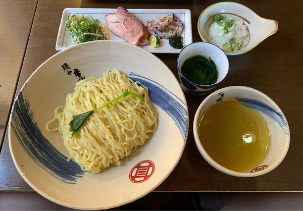 「【限定】　薬涼つけそば　大盛り」@麺や 虎徹の写真