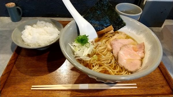 「らあめん清澄（８５０円）」@Homemade Ramen 青麦の写真