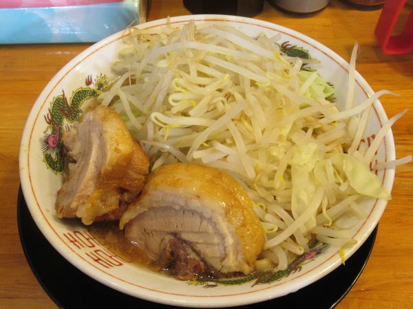 「プチらーめん（770円）」@らーめんぶっ豚 八王子店の写真