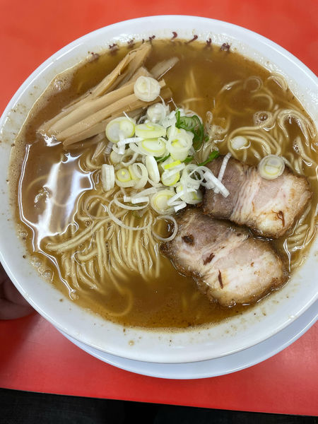 「煮干し極まる中華そば大盛」@中華そば ふくもりの写真