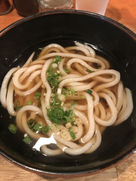 「かけうどん」@たかはた 梅田東店の写真