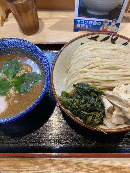 「濃厚つけ麺（小結）」@らー麺土俵 鶴嶺峰の写真