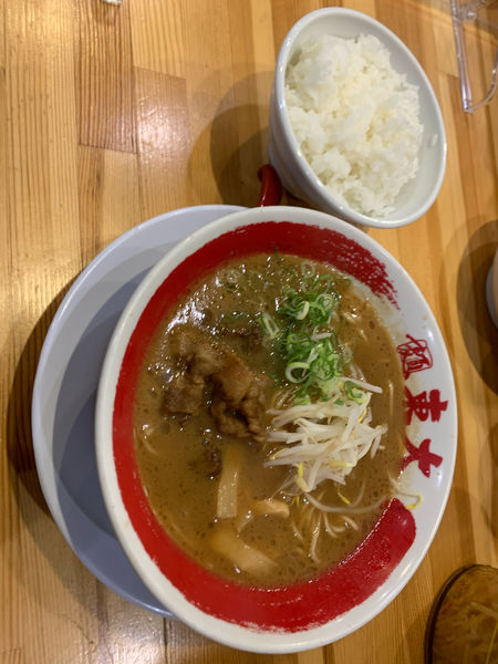「徳島産黒醤油とんこつラーメン小」@徳島ラーメン 東大 枚方家具団地店の写真