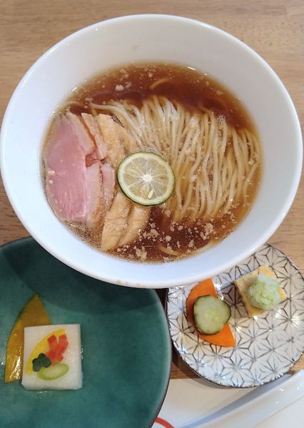 「鴨はちらーめん 980円」@空庵の写真