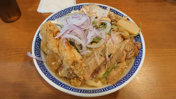 「【限定】特製塩ラーメン 並 1200円」@びんびん豚 坂戸店の写真