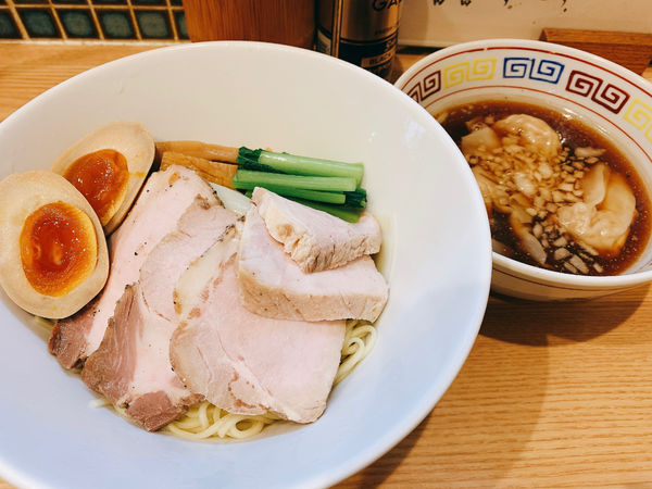 「特製つけ麺」@ほっこり中華そば もつけの写真