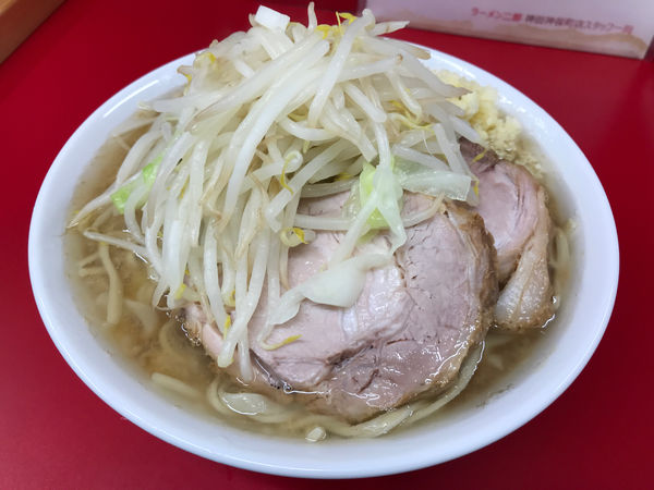 「ラーメン 小　750円」@ラーメン二郎 神田神保町店の写真