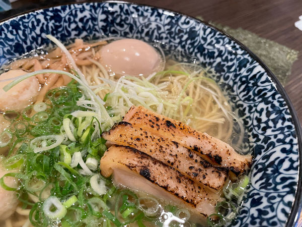 「あっさり鶏そば」@鶏そば 一瑳の写真