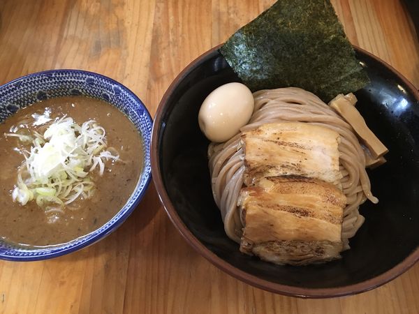 「特製つけ麺並盛　1,180円」@つけ麺 弥七の写真