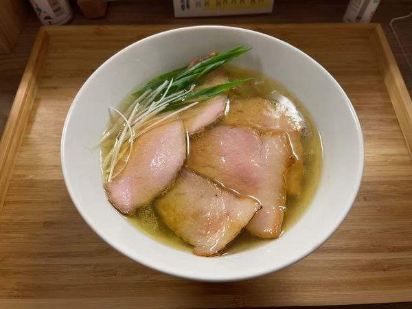 「塩+肉増し（1000円）」@中華そば 紆折の写真