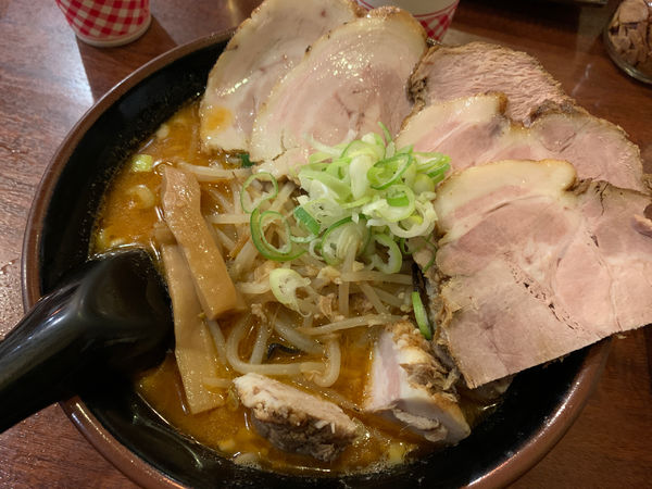 「味噌チャーシューオロチョン」@北海道らーめん ひむろ 龍ヶ崎店の写真