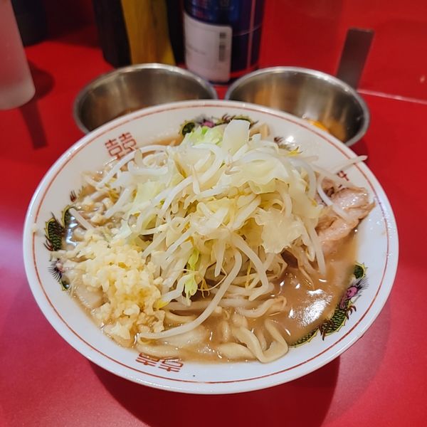 「ミニラーメンニンニクアブラ」@ラーメン英二の写真