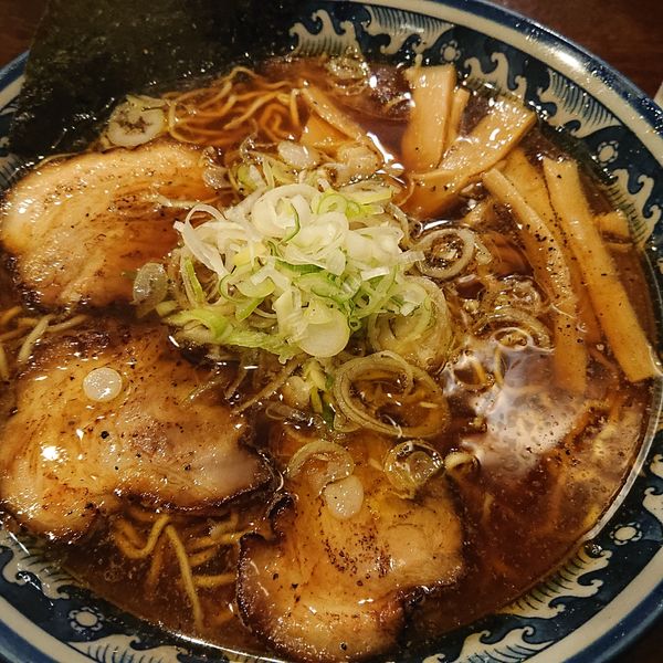 「中華そば(大)1000円」@麺屋しらかわの写真