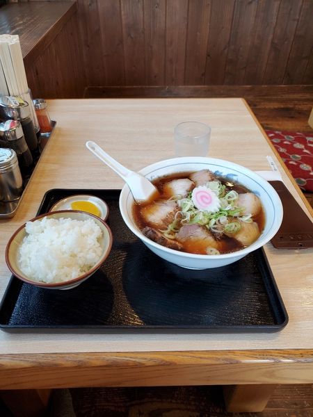 「チャーシュー麺@1200」@あきん亭 瑞浪本店の写真