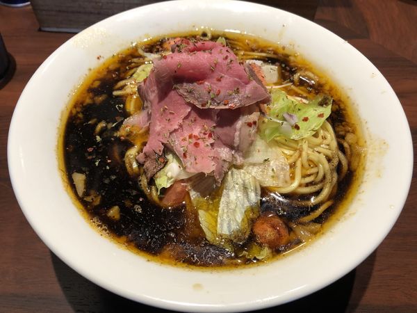 「spicy curry 牛骨ラーメン」@牛骨らーめん 牛王の写真