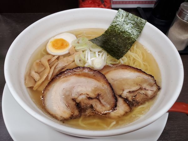 「にぼしラーメン＋チャーシュー1枚」@麺屋 友喜の写真