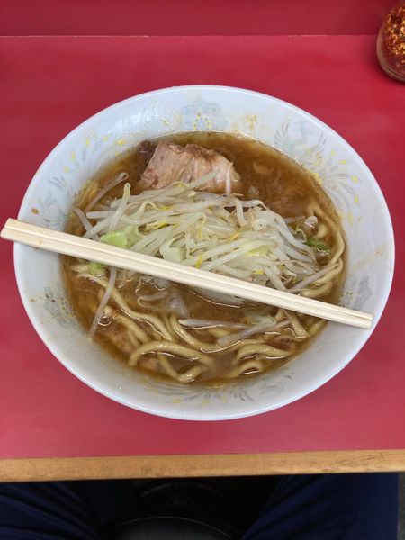 「ラーメン麺少なめ」@ラーメン二郎 環七一之江店の写真