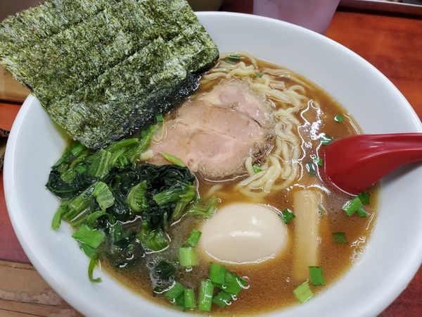 「ラーメン６５０円＋味玉」@らーめん ドラごんちの写真