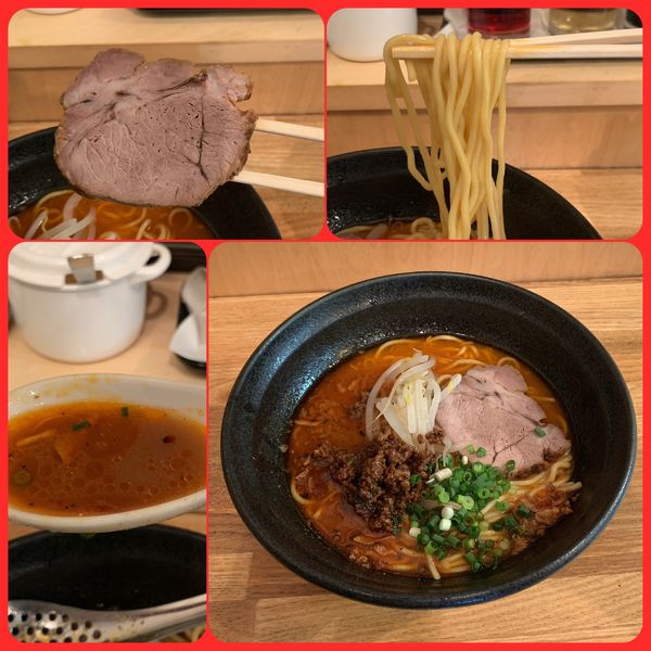 「スパイシー麺¥800」@麺屋 万年青の写真