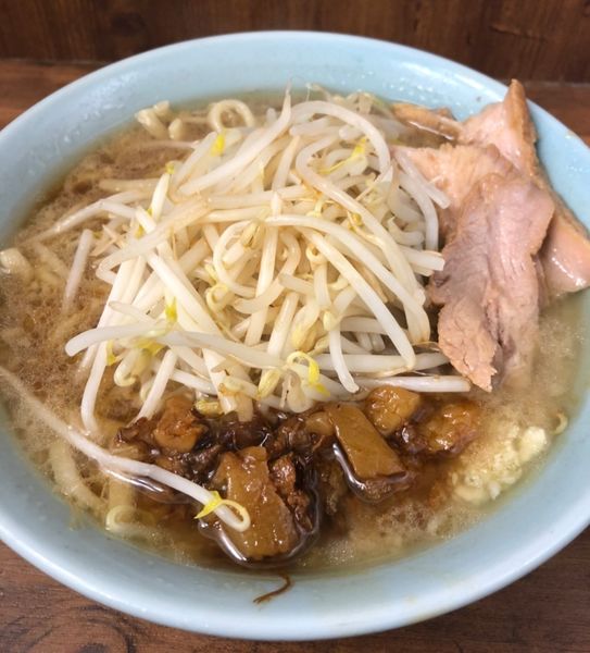 「小ラーメン ニンニク アブラ」@ラーメン二郎 池袋東口店の写真