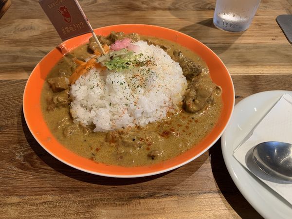 「10種のスパイスチキンカレー」@串焼きバクの写真